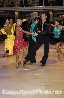 Denis Tagintsev & Svetlana Borisova at Blackpool Dance Festival 2009