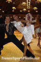 Dmytro Wloch & Olga Urumova at Blackpool Dance Festival 2007