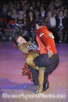 Vladislav Borodinov & Irina Garous at Blackpool Dance Festival 2008