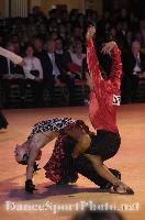 Vladislav Borodinov & Irina Garous at Blackpool Dance Festival 2008