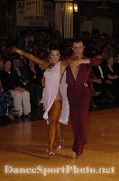 Maurizio Vescovo & Melinda Torokgyorgy at Blackpool Dance Festival 2007