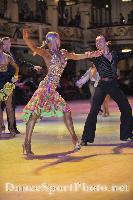 Fedor Polyanskiy & Anastasia Gorbonosova at Blackpool Dance Festival 2008