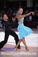 Fedor Polyanskiy & Anastasia Gorbonosova at Blackpool Dance Festival 2008