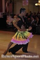 Aleksandr Altukhov & Oksana Dmytrenko at Blackpool Dance Festival 2008