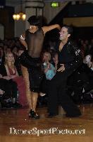 Bryan Watson & Carmen Vincelj at Blackpool Dance Festival 2007