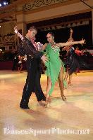 Evgen Golichenko & Kateryna Krut at 