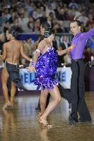 Gregoire Lyonnet & Anastasija Gorbacenko at Tattersall's Australian Open 2008
