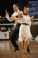 Gregoire Lyonnet & Anastasija Gorbacenko at Tattersall's Australian Open 2008