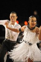 Gregoire Lyonnet & Anastasija Gorbacenko at Tattersall's Australian Open 2008