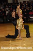 Valentin Voronov & Alina Imrekova at Blackpool Dance Festival 2007