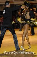 Valentin Voronov & Alina Imrekova at Blackpool Dance Festival 2007