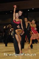 Justinas Duknauskas & Karina Eremian at 