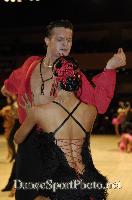 Justinas Duknauskas & Karina Eremian at 