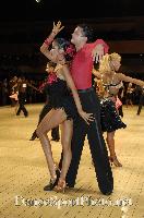 Justinas Duknauskas & Karina Eremian at 
