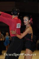 Justinas Duknauskas & Karina Eremian at 