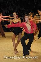 Justinas Duknauskas & Karina Eremian at 