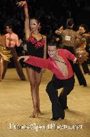Justinas Duknauskas & Karina Eremian at 