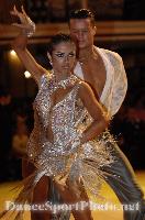 Justinas Duknauskas & Karina Eremian at 