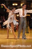 Justinas Duknauskas & Karina Eremian at 