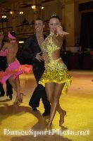 Nikolai Elizariev & Karina Akhmaddoulina at 