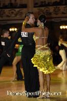 Nikolai Elizariev & Karina Akhmaddoulina at 