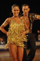 Mirko Sciolan & Nuria Santalucia at Tattersall's Australian Open 2008