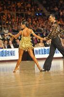 Mirko Sciolan & Nuria Santalucia at Tattersall's Australian Open 2008