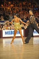 Mirko Sciolan & Nuria Santalucia at Tattersall's Australian Open 2008
