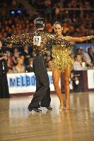 Mirko Sciolan & Nuria Santalucia at Tattersall's Australian Open 2008
