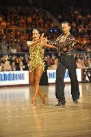 Mirko Sciolan & Nuria Santalucia at Tattersall's Australian Open 2008