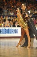 Mirko Sciolan & Nuria Santalucia at Tattersall's Australian Open 2008
