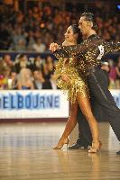 Mirko Sciolan & Nuria Santalucia at Tattersall's Australian Open 2008