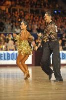 Mirko Sciolan & Nuria Santalucia at Tattersall's Australian Open 2008