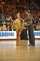 Mirko Sciolan & Nuria Santalucia at Tattersall's Australian Open 2008