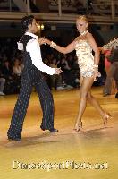 Emanuele Maresca & Olga Fadejeva at Blackpool Dance Festival 2007