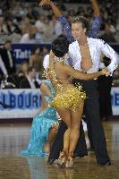 Arkady Bakenov & Rosa Filippello at Tattersall's Australian Open 2008