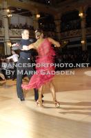 Franco Formica & Oxana Lebedew at Blackpool Dance Festival 2010