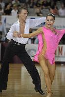 Vassili Anokhine & Tina Bazokina at Tattersall's Australian Open 2008