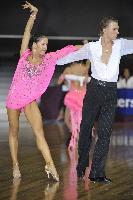 Vassili Anokhine & Tina Bazokina at Tattersall's Australian Open 2008