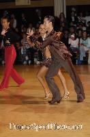 Evgenij Voznyuk & Oksana Nikiforova at Blackpool Dance Festival 2007