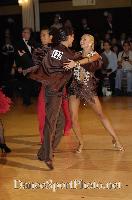 Evgenij Voznyuk & Oksana Nikiforova at Blackpool Dance Festival 2007