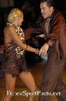 Evgenij Voznyuk & Oksana Nikiforova at Blackpool Dance Festival 2007