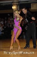 Evgenij Voznyuk & Oksana Nikiforova at Blackpool Dance Festival 2007