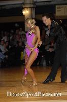 Evgenij Voznyuk & Oksana Nikiforova at Blackpool Dance Festival 2007