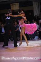 Anton Sboev & Nataliya Rumyantseva at Blackpool Dance Festival 2008