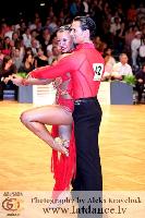 Andrea De Angelis & Ulyana Fomenko at 23. German Open Championships