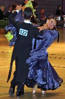 Errol Williamson & Christine Hojmark Thomsen at International Championships 2008