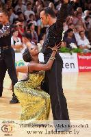 Timo Kulczak & Motshegetsi Mabuse at 23. German Open Championships