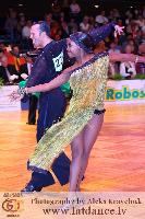 Timo Kulczak & Motshegetsi Mabuse at 23. German Open Championships