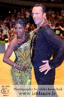 Timo Kulczak & Motshegetsi Mabuse at 23. German Open Championships